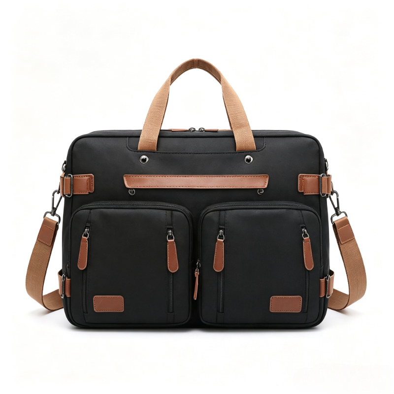 Laptop Backpack 15.6 - Wielofunkcyjny plecak na laptopa 3w1, 15.6