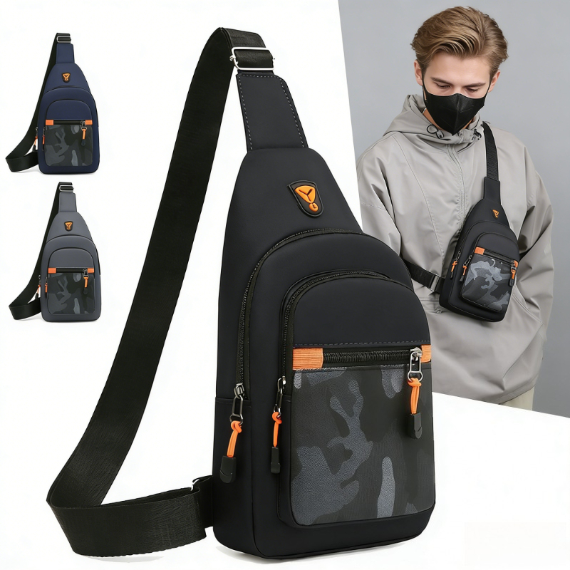 Hydration Pack Outdoor - Wodoodporna Torba na Klatkę Piersiową Męska,