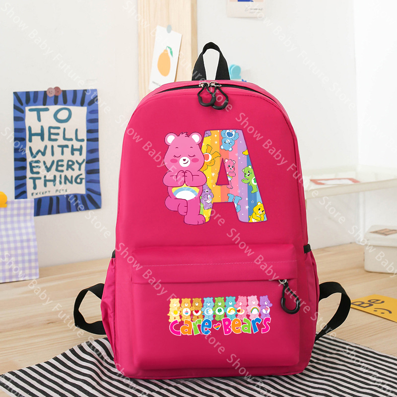 School Backpack Teen - Plecak Care Bears Anime Girls dla