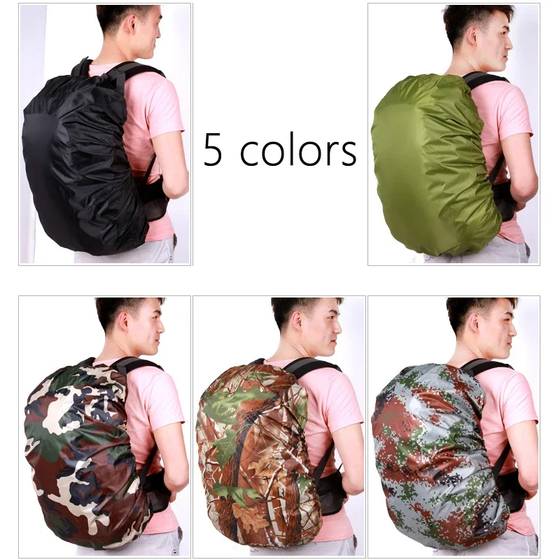 Rain Cover Backpack - Wodoodporny pokrowiec przeciwdeszczowy na plecak turystyczny,