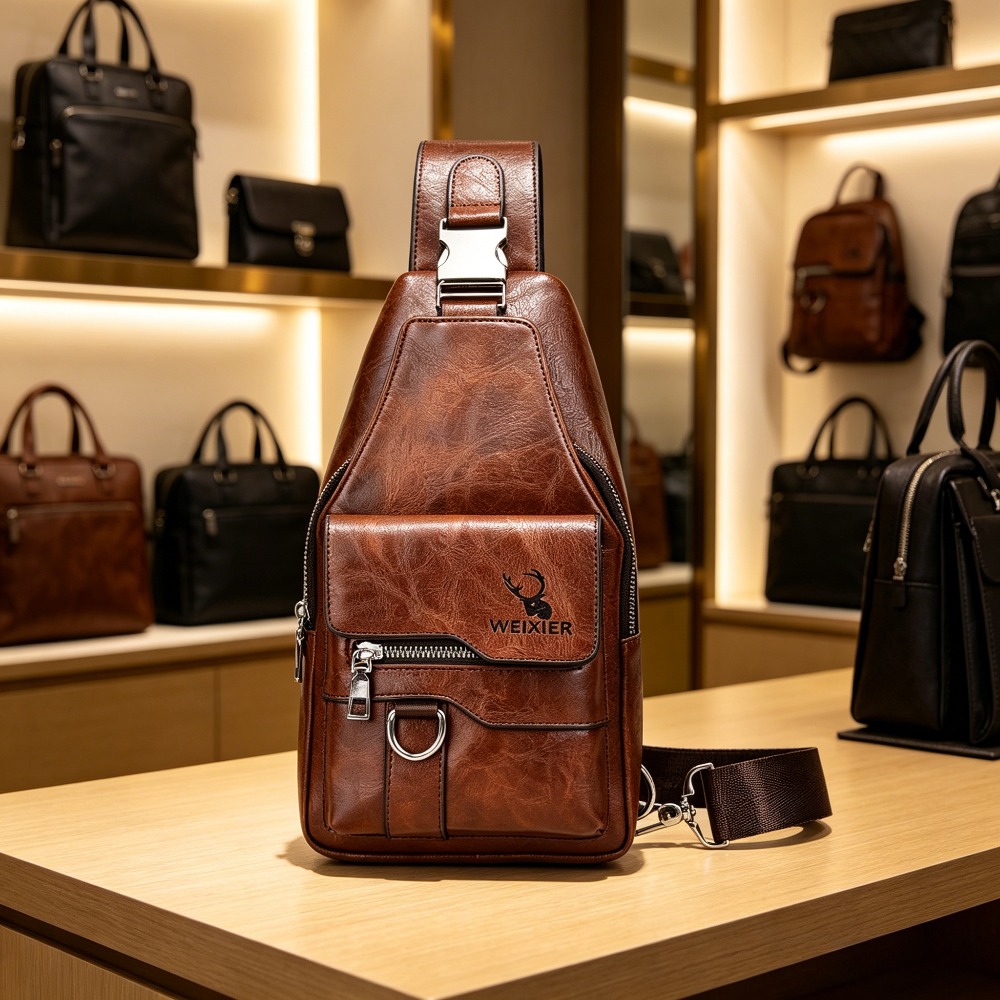 Sling Backpack Shoulder - Torba na ramię męska, torba crossbody