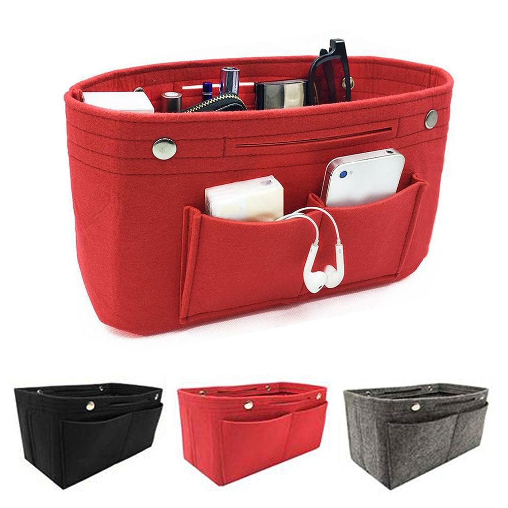Backpack Insert Organizer - Przenośna miękka filcowa torebka wstawka poufna
