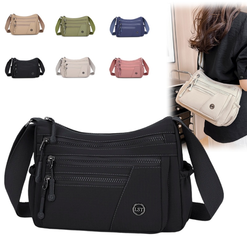 Travel Backpack Anti Theft - Torba damska typu crossbody z nylonu,