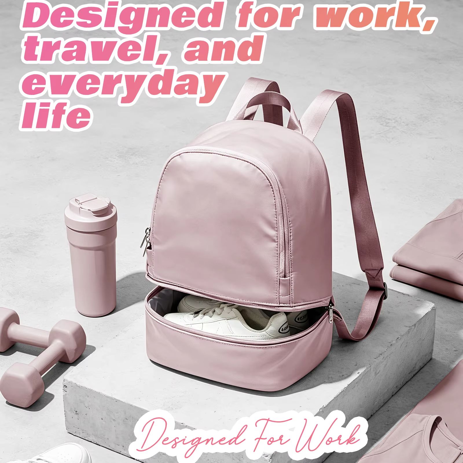 Fashion Backpack Women - Torba damska, mały plecak sportowy z