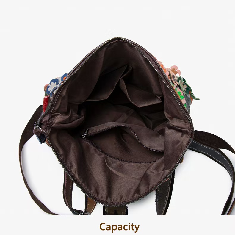 Damski plecak vintage ze skóry – Fashion Backpack Women recenzja i cena