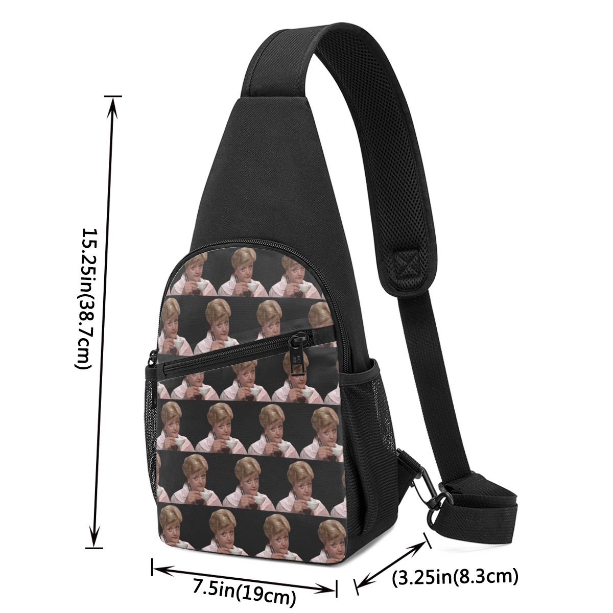 Jessica Fletcher Judging Murde – Sling Backpack Shoulder recenzja i cena