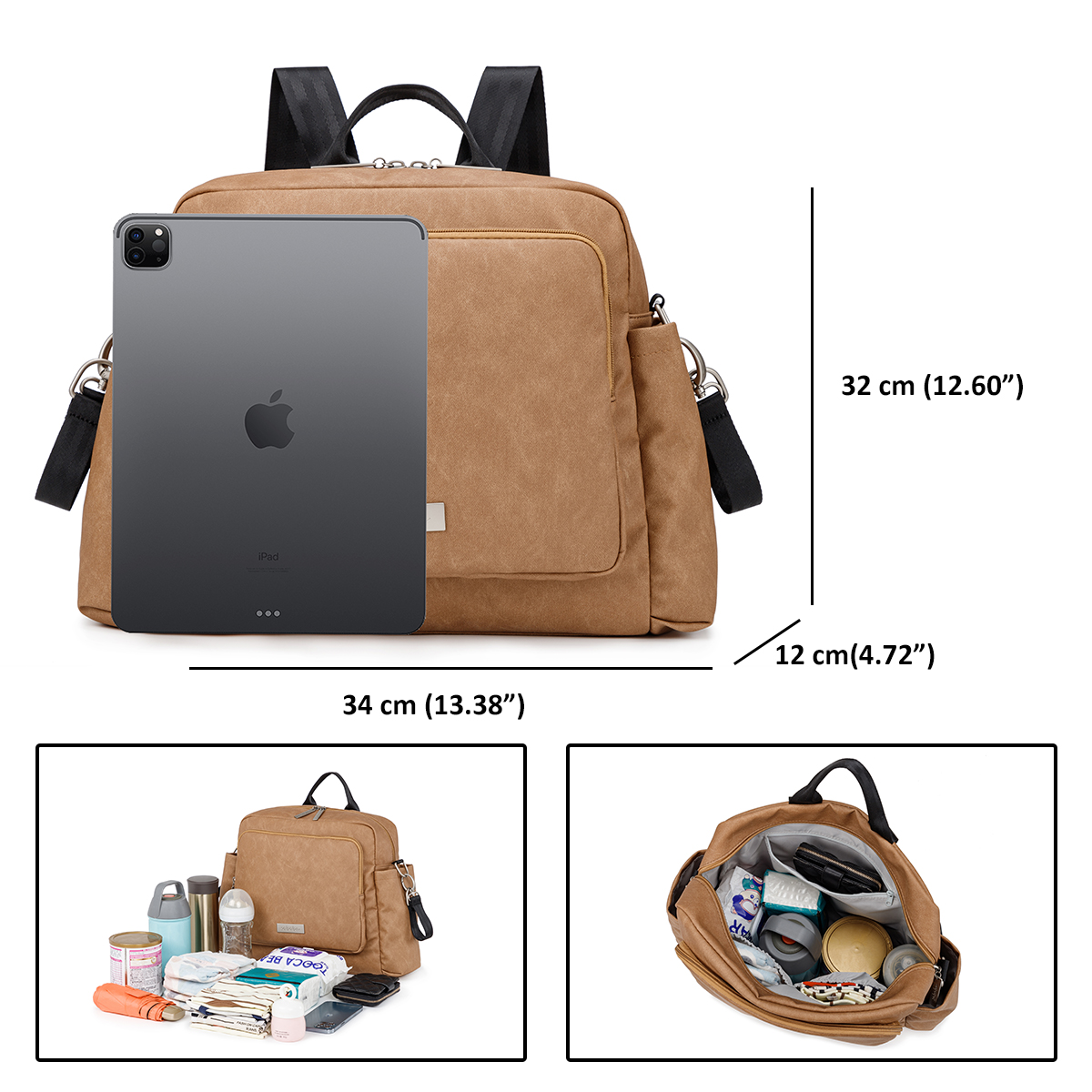Modny nowy plecak Mommy Dipaer – Backpack Diaper Bag recenzja i cena