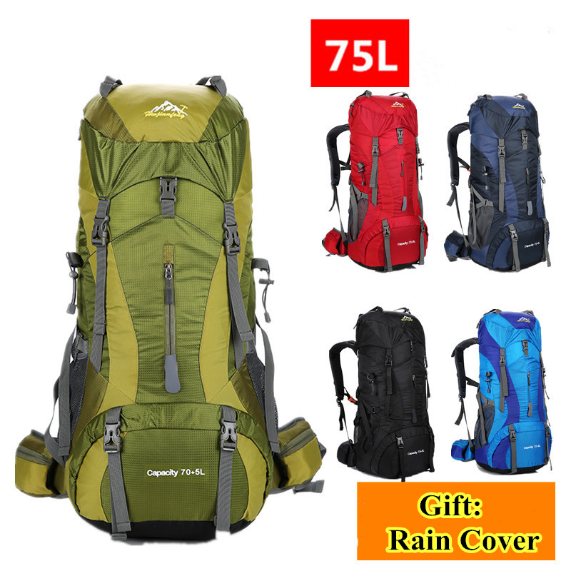 75L mężczyźni kobiety plecak p – Rain Cover Backpack recenzja i cena