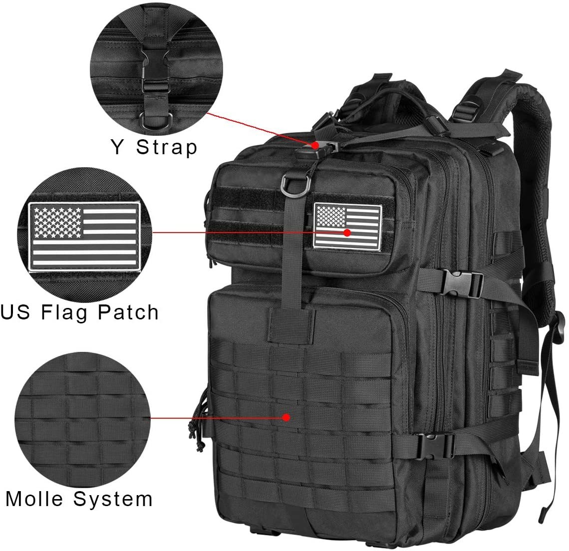 Plecak Taktyczny Wojskowy AA 6 – Urban Backpack Tactical recenzja i cena