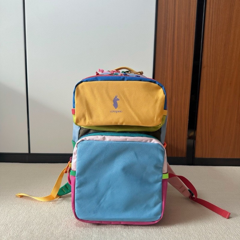 Plecak Dopamine Color Block, l – Canvas Backpack Casual recenzja i cena