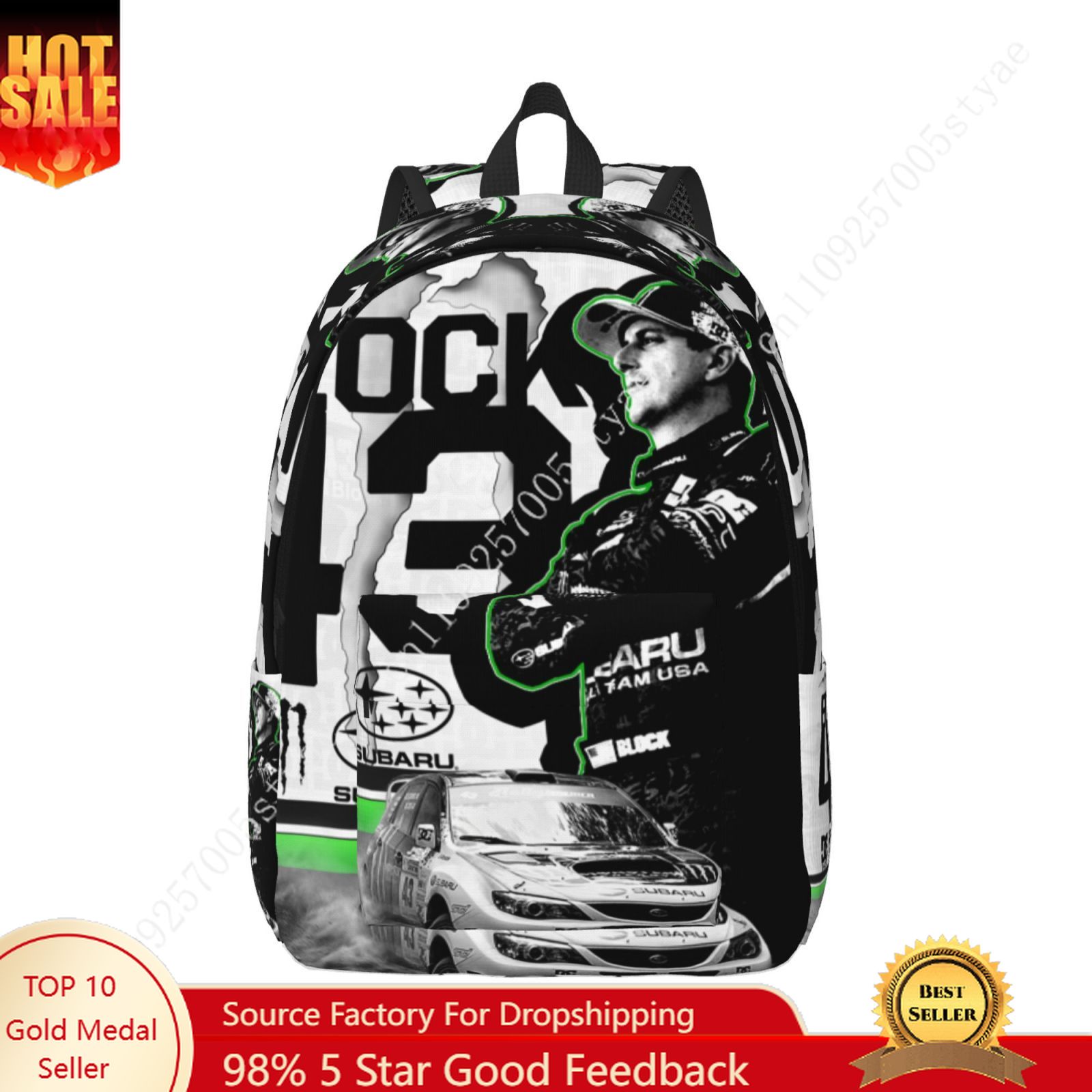 Plecak Ken Block 43 Custom Can – Fashion Backpack Women recenzja i cena