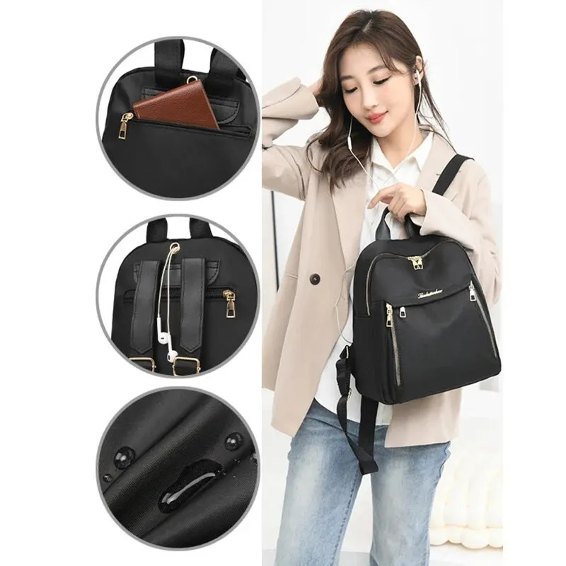 Prosty, pojemny, czarny plecak – Mini Backpack Purse recenzja i cena