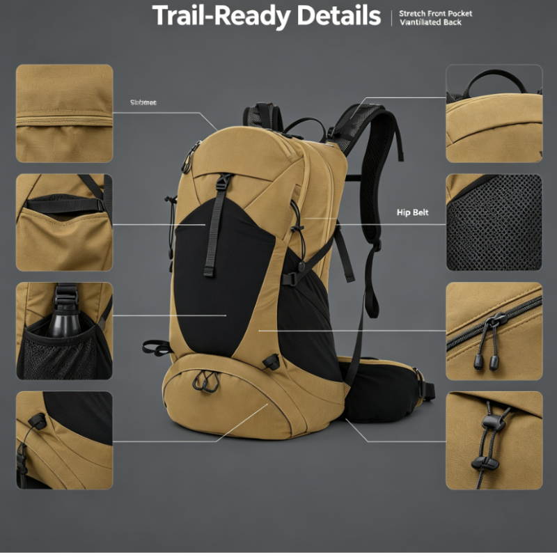 Duży, wodoodporny, odporny na  – Hiking Backpack Waterproof recenzja i cena