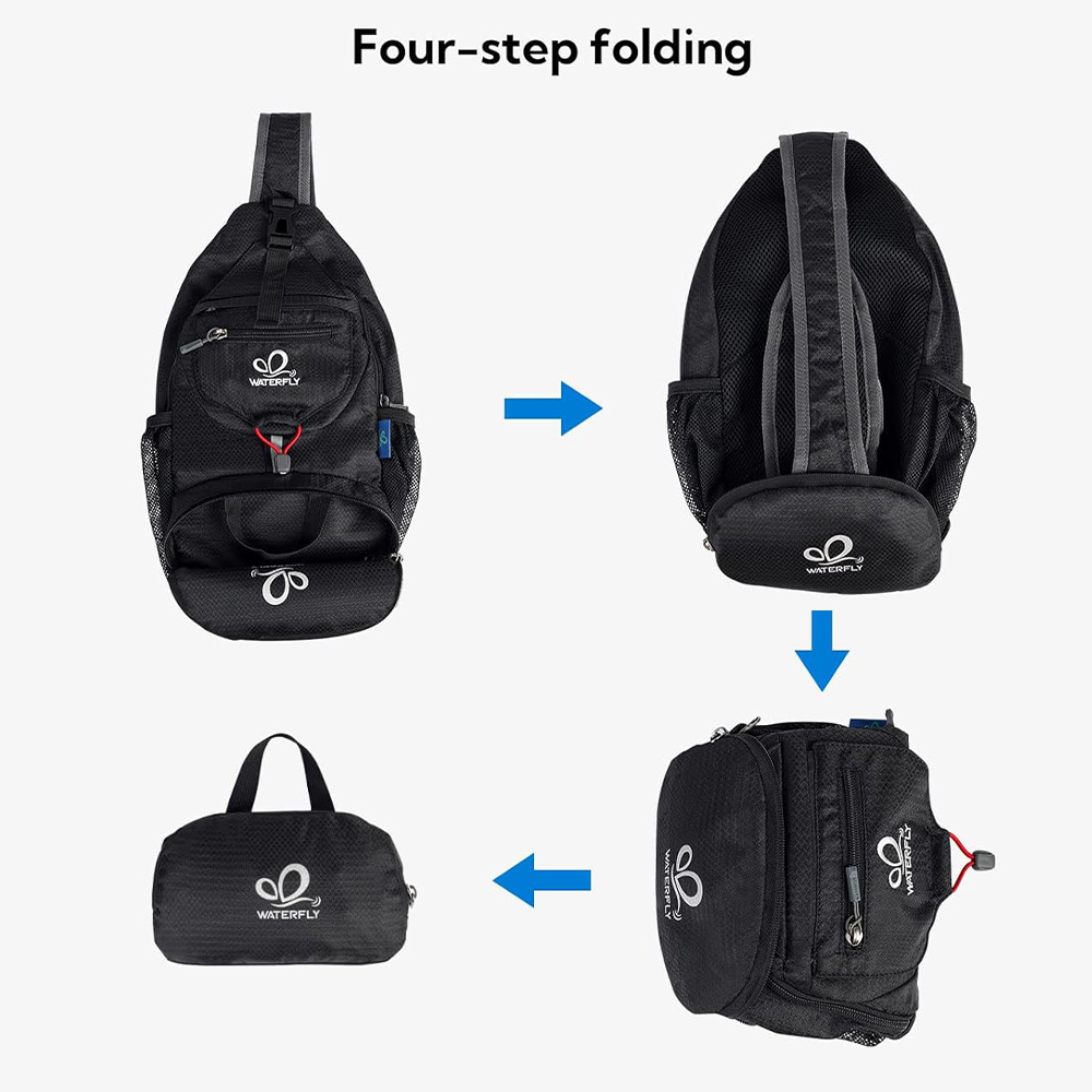WATERFLY Torba na klatkę piers – Sling Backpack Shoulder recenzja i cena